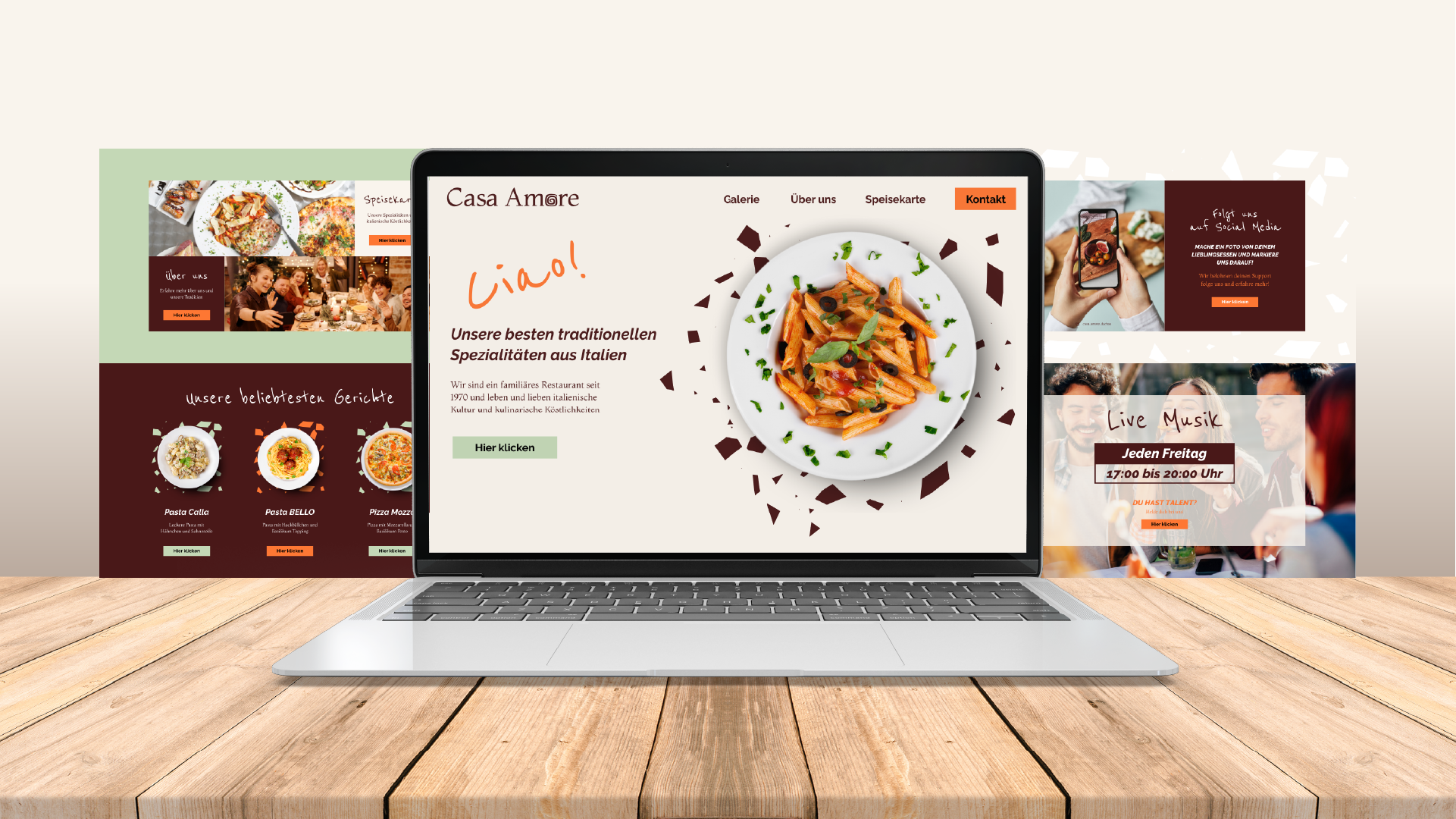 Brand Design Italienisches Restaurant Casa Amore-01